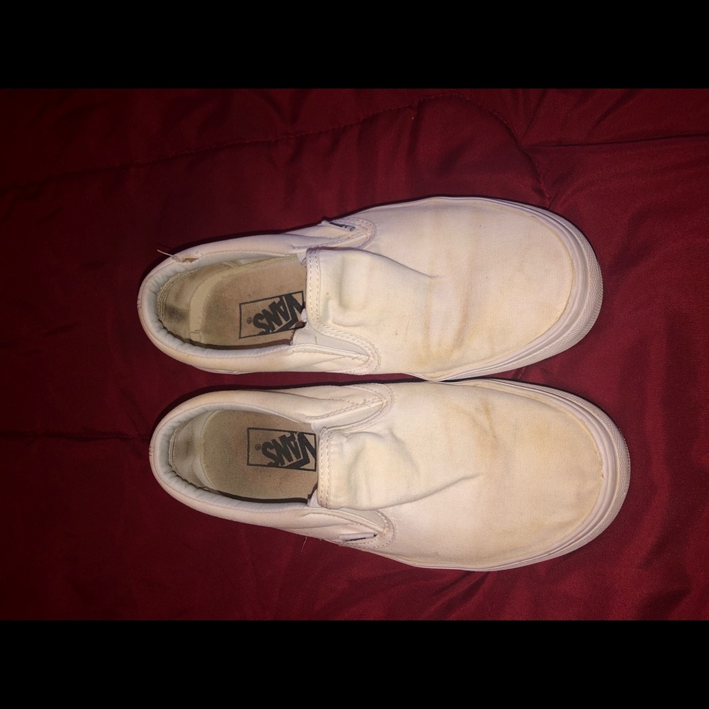 White Vans size 7.5